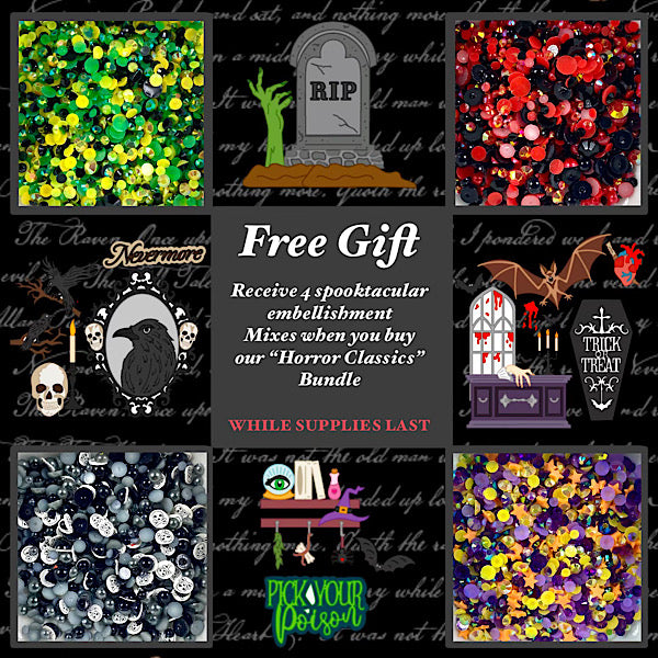 Classic Horror Novel Metal Craft Die Bundle