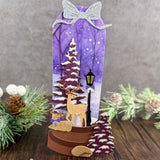 Tall Arch Snow Globe Add-On Metal Craft Die