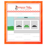 A7 Triple Easel Box Add-on Metal Craft Die