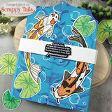 6X8 Good Fortune Stamp Set & Coordinating Metal Craft Die Bundle