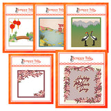 Limited Time - Save 10% - 5 Piece Japanese Cherry Blossom Metal Craft Die Bundle