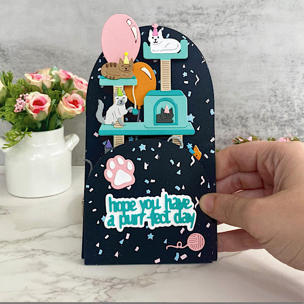 Cat Supplies Metal Craft Die