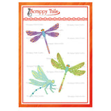 Dragonflies Metal Craft Die