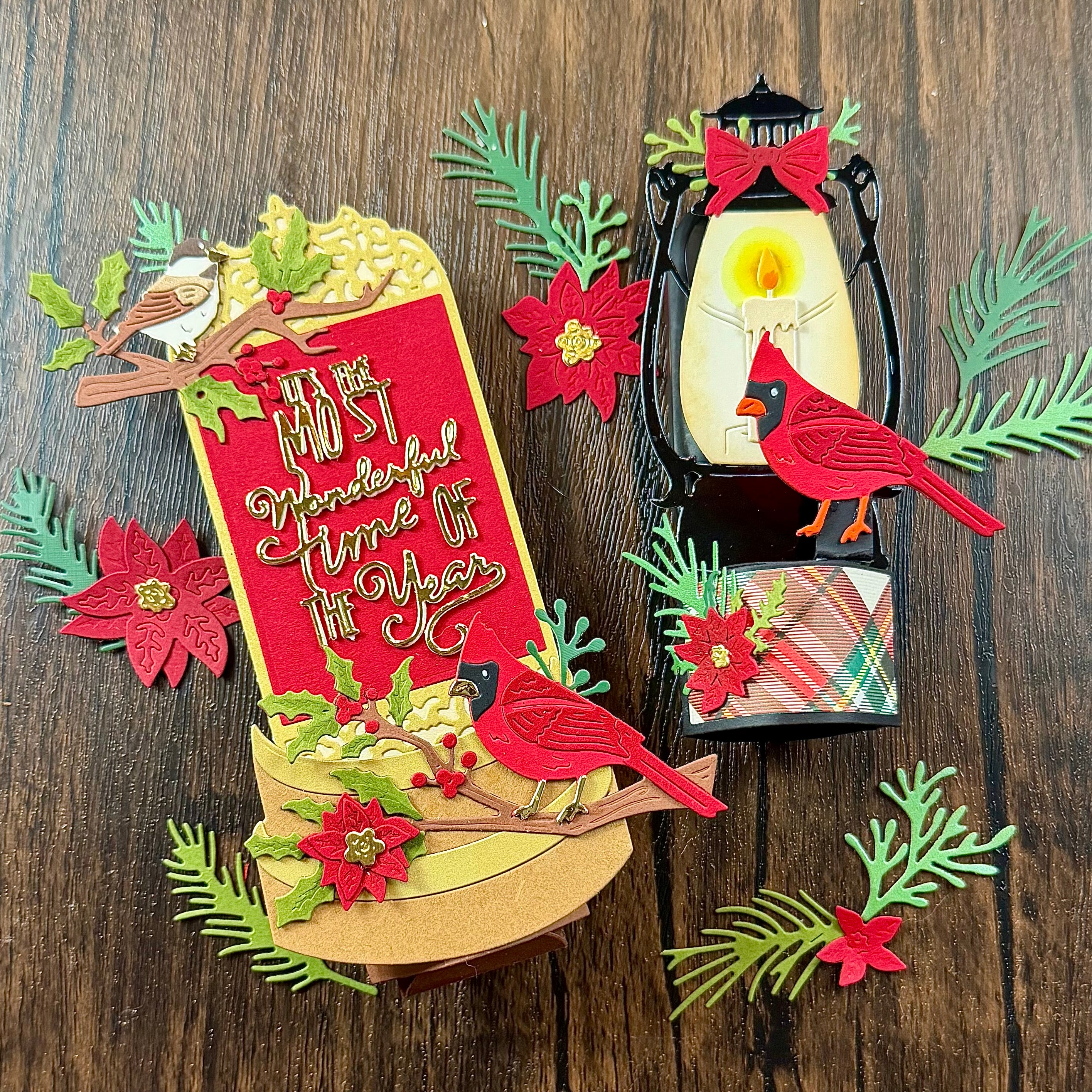 Winter Birds Add-On Metal Craft Die