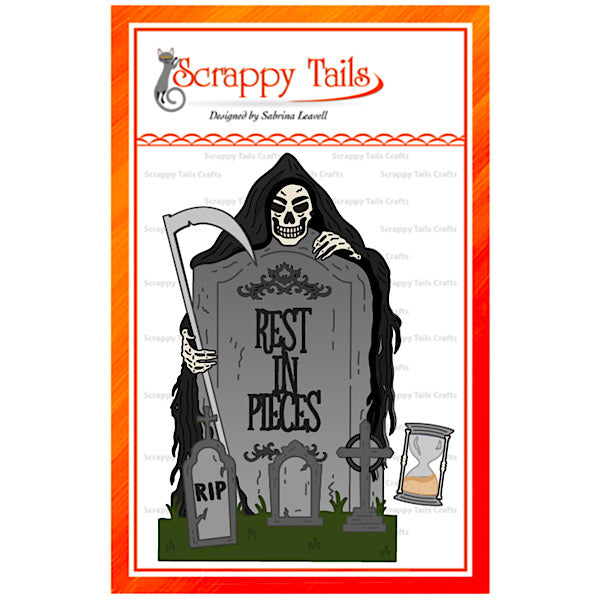 5 Piece - Grim Reaper/ Gargoyle Metal Craft Die Bundle