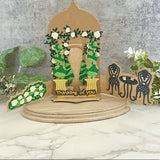 Bistro Table & Chair Wing Trifold Add-On Metal Craft Die