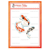 Mini Koi Fish Metal Craft Die
