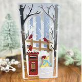 A7 Snowfall Cover Plate Metal Craft Die