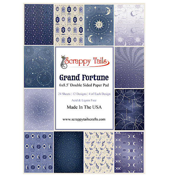 6X8.5 Grand Fortune Designer Pattern Paper
