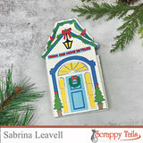 Christmas House Trifold Metal Craft Die