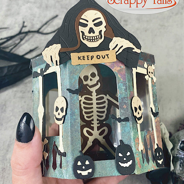Grim Reaper Wrap Around Metal Craft Die