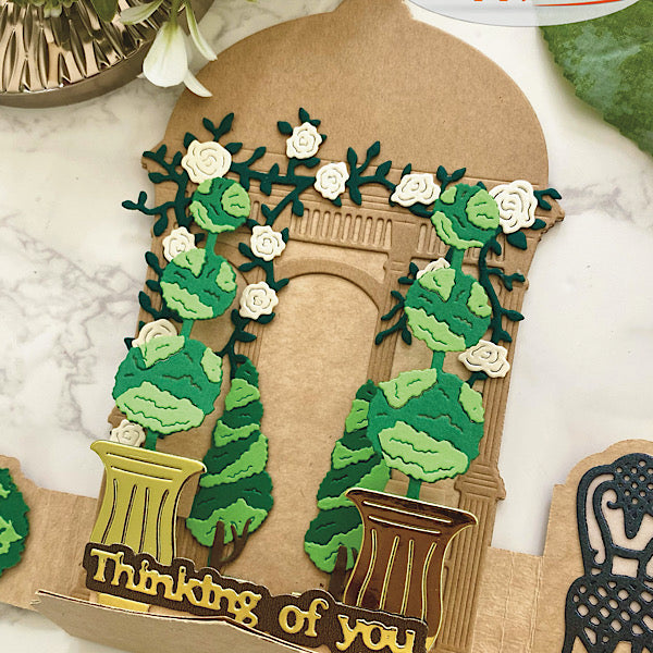 Topiary Wing Trifold Add-On For Metal Craft Die