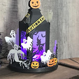 Basic Halloween Lantern Panel Metal Craft Die