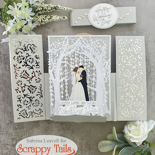 Wedding Trifold Add-On For Metal Craft Die