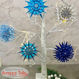 3D Fluffy Snowflake Ornament Craft Die