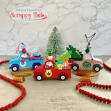 Christmas Truck 3D Ornament Metal Craft Die