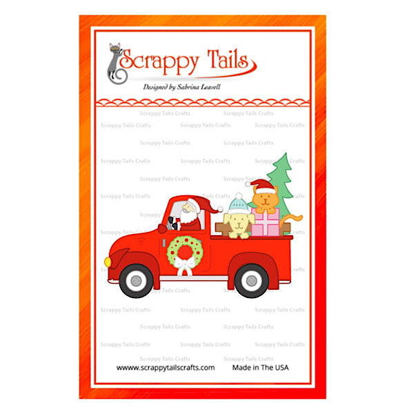 Christmas Truck 3D Ornament & Truck Passenger Metal Craft Die Bundle