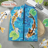 6X8 Good Fortune Stamp Set & Coordinating Metal Craft Die Bundle