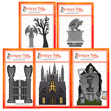 Limited Time - Save 10% - 5 Piece - Grim Reaper/ Gargoyle Metal Craft Die Bundle
