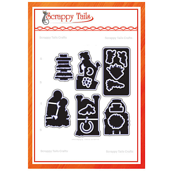Tarot Skelly Coordinating Metal Craft Die