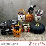 Jack O’ Lantern and Cat Duo Add-On for A7 Pumpkin Pop Up Card Metal Craft Die