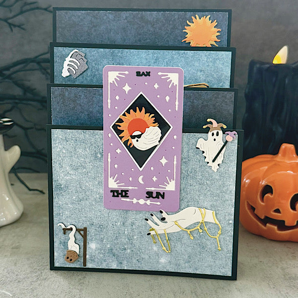 Ghost Tarot Card Metal Craft Die