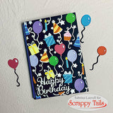 A7 Birthday Coverplate Metal Craft Die