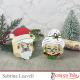 PREORDER - ships 12/09 Save 5% Christmas Character Add-On Craft Die Bundle for A7 Pumpkin Pop Up Card