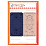 Double Mini Tarot Card Embossing Folders