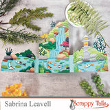 PREORDER SHIPPING 5/28 Waterfall Koi Pond Side-Wings Trifold Add-On Metal Craft Die