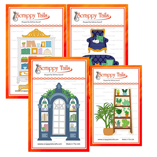 Limited Time - Save 5% - Library Window Pop Up Card & Furniture Bundle