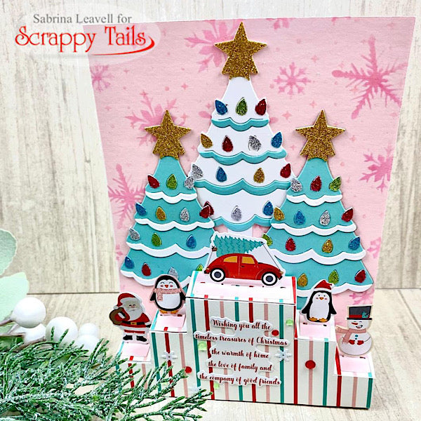Retro Christmas Card Kit - Sold Out