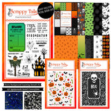 Scary Halloween Party Card Kit
