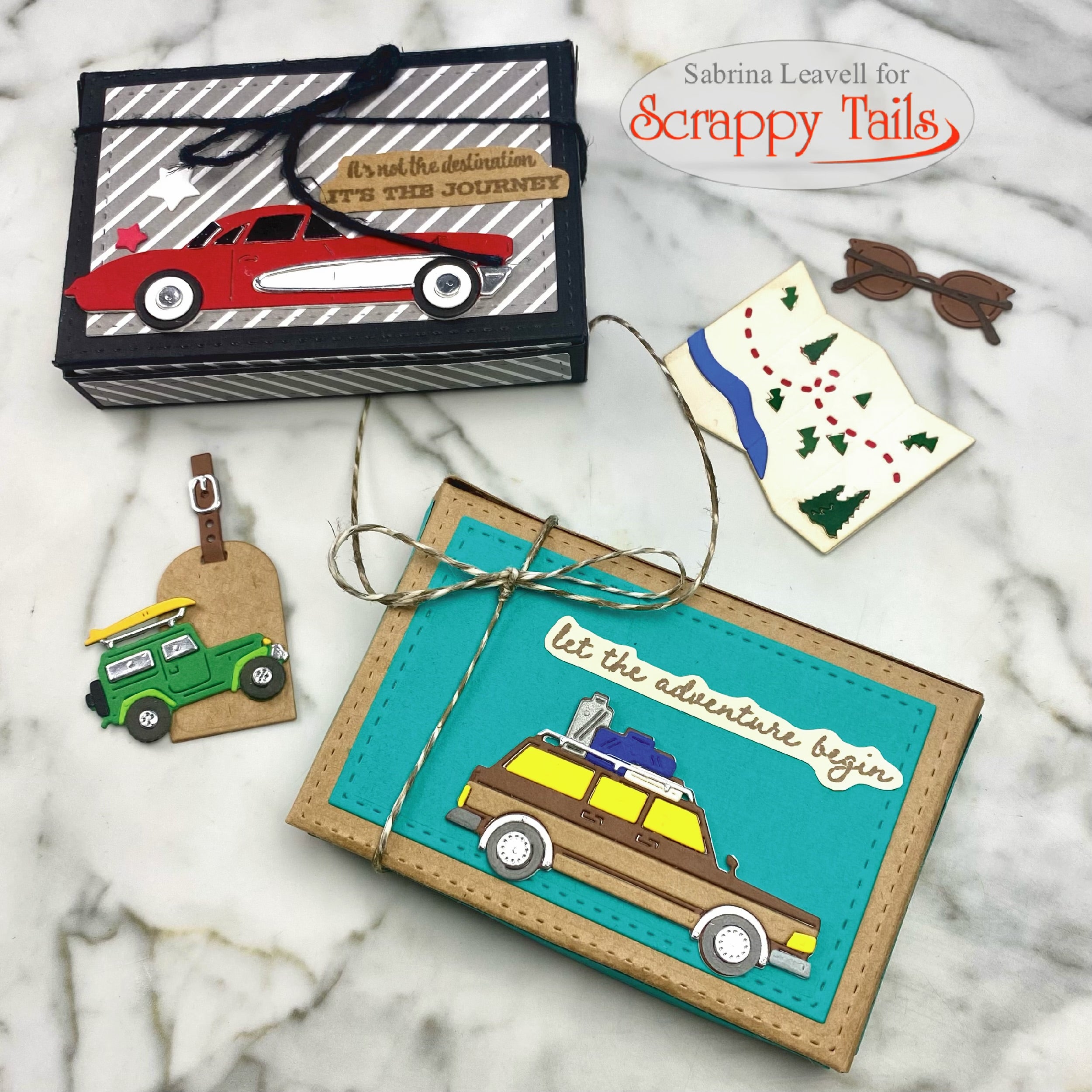 A7 Road Trip Map Metal Craft Die – Scrappy Tails Crafts