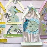 Slimline Bird House Pop Up Card Metal Die