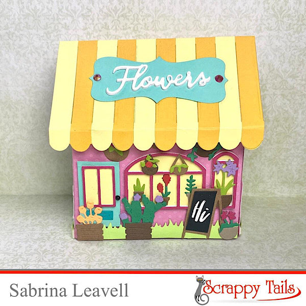 A7 Storefront - Flower Shop Add-On Metal Craft Die – Scrappy Tails Crafts