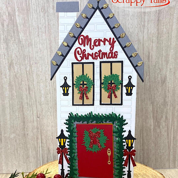 Slimline Bird House Pop Up Card Metal Die – Scrappy Tails Crafts