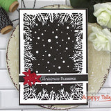 Hot Foil A2 Snow Background Plate