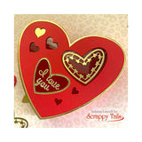 Scalloped Heart Add-On for Chocolate Heart Gift Box