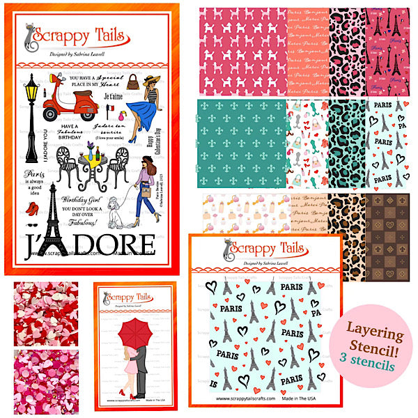 J’adore Valentines Day Card Kit (Sold Out)