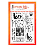 Coffee Sentiment 6x8 Stamp Set