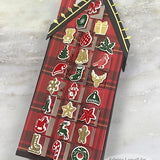 Christmas Icon 4x6 Stamp Set for Advent Calendar