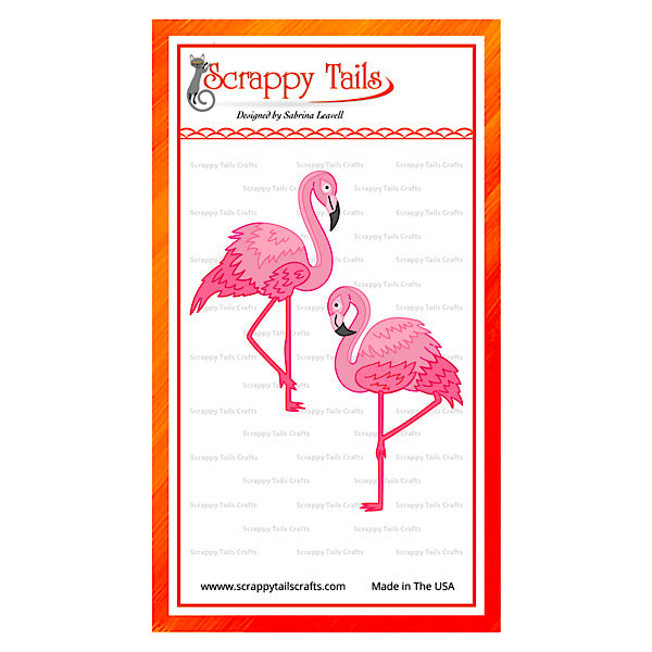 Fustella Per Goffratura Flamingo - Stampo In Plastica 14x10,5 Cm Per Scrapbooking, Biglietti, DIY