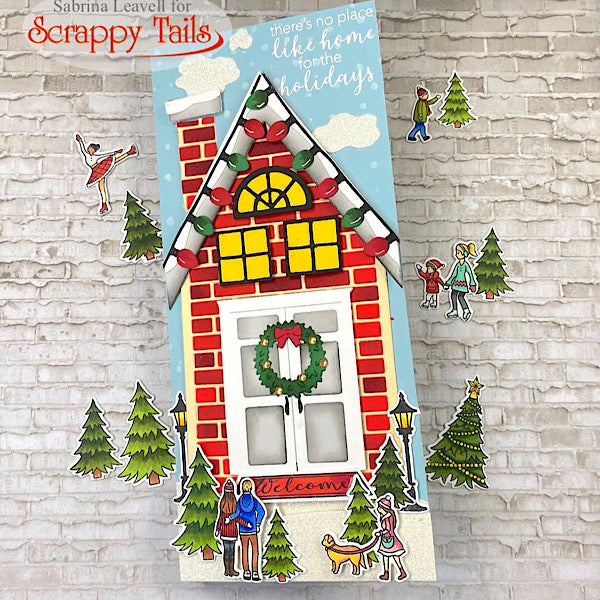 Complete Slimline Pop Up House Bundle – Scrappy Tails Crafts