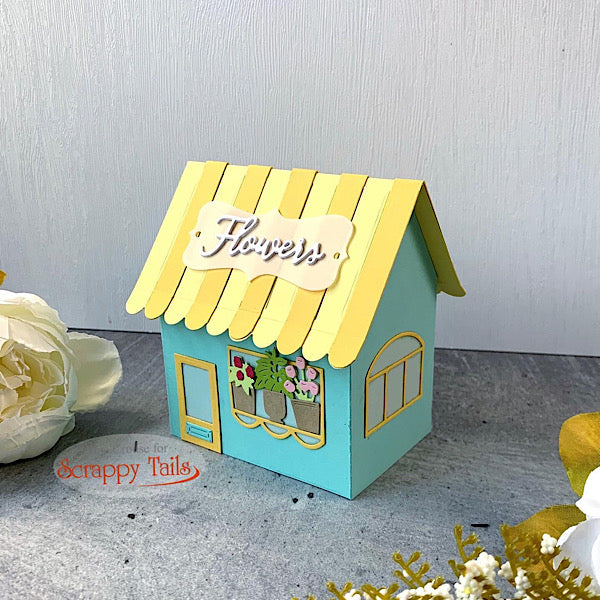 A7 Storefront - Flower Shop Add-On Metal Craft Die – Scrappy Tails Crafts