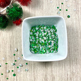 Special Value Christmas Tin with Embellishment Mixes - Red, Green & Gold