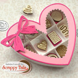 Chocolate Heart Gift Box Metal Craft Die