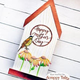 Slimline Bird House Pop Up Card Metal Die