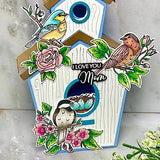 6x8 Birds & Blooms Stamp Set