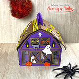 A7 Storefront Halloween House Add-On Metal Craft Die